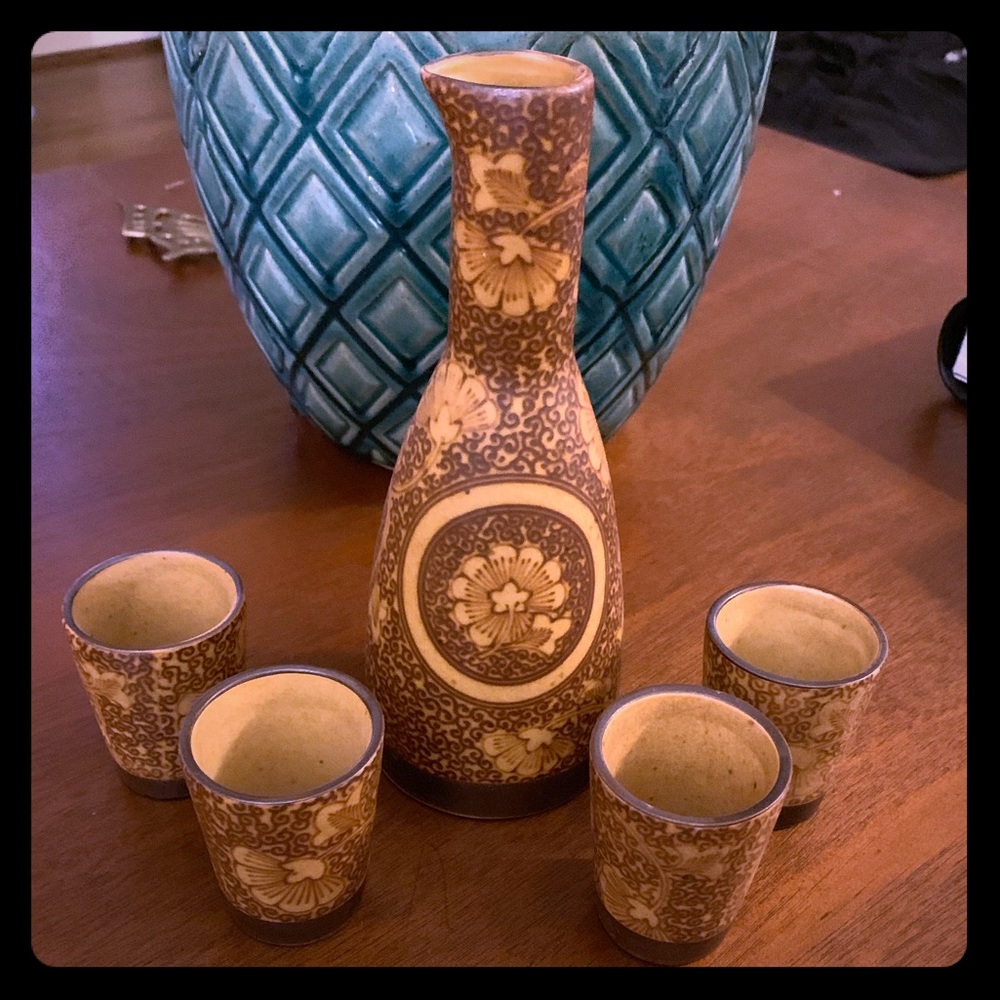 5 Piece Sake Set